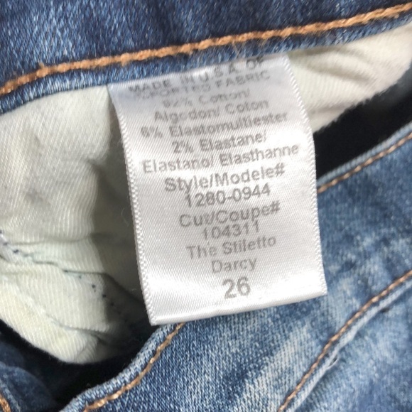 Current/Elliott Stiletto Skinny Jeans in Darcy 26 - Picture 9 of 9